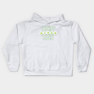 Lucky Bingo Shirt Kids Hoodie